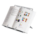 Fellowes BookLift Copyholder, One Book/Pad Capacity, Plastic, Platinum