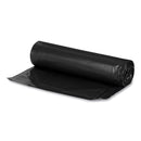 Boardwalk Low Density Repro Can Liners, For Slim Jim Containers, 23 gal, 1 mil, 28" x 45", Clear, 15 Bags/Roll, 10 Rolls/Carton