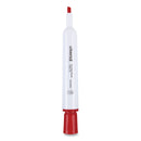 Universal Dry Erase Marker, Broad Chisel Tip, Red, Dozen