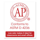 Universal Dry Erase Marker, Broad Chisel Tip, Red, Dozen