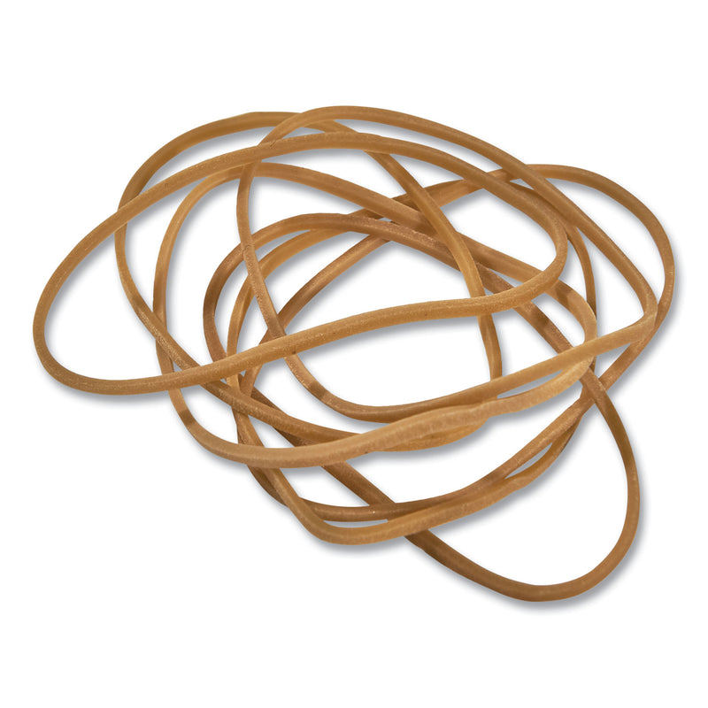 Universal Rubber Bands, Size 16, 0.04" Gauge, Beige, 4 oz Box, 475/Pack