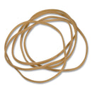 Universal Rubber Bands, Size 18, 0.04" Gauge, Beige, 4 oz Box, 400/Pack