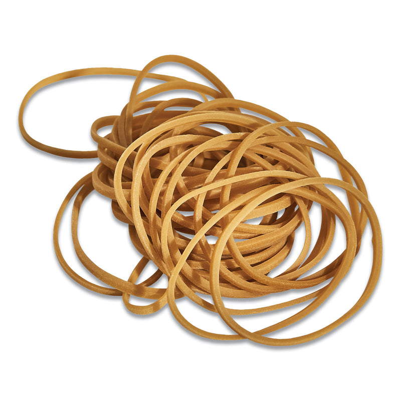 Universal Rubber Bands, Size 14, 0.04" Gauge, Beige, 1 lb Box, 2,200/Pack