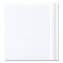 National Engineering and Science Notebook, Quadrille Rule, White Cover, 11 x 8.5, 60 Sheets
