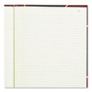 National Texthide Eye-Ease Record Book, Black/Burgundy/Gold Cover, 10.38 x 8.38 Sheets, 300 Sheets/Book