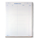 Rediform Wirebound Call Register, 8.5 x 11, 1/Page, 3.700 Forms