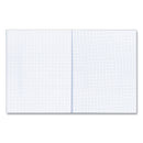 National Composition Book, Medium/College Rule, Black Marble Cover, 11 x 8.38, 80 Sheets