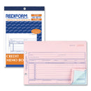 Rediform Credit Memo Book, Three-Part Carbonless, 5.5 x 7.88, 1/Page, 50 Forms