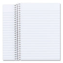 National Single-Subject Wirebound Notebooks, 1 Subject, Medium/College Rule, Kolor Kraft Blue Front Cover, 7.75 x 5, 80 Sheets