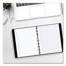 Blueline NotePro Quad Computation Notebook, Data-Lab-Record Format, Narrow Rule/Quadrille Rule, Black Cover, 9.25 x 7.25, 96 Sheets