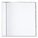 National Lab Notebook, Wide/Legal Rule, Green Marble Cover, 10.13 x 7.88, 96 Sheets