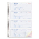 Rediform Money Receipt Book, Three-Part Carbonless, 7 x 2.75, 4/Page, 100 Forms