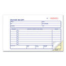 Rediform Delivery Receipt Book, Three-Part Carbonless, 6.38 x 4.25, 1/Page, 50 Forms