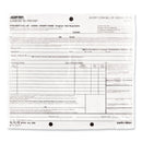 Rediform Bill of Lading, Short Form, Three-Part Carbonless, 7 x 8.5, 1/Page, 50 Forms