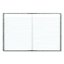 National Lab Notebook, Wide/Legal Rule, Green Marble Cover, 10.13 x 7.88, 96 Sheets
