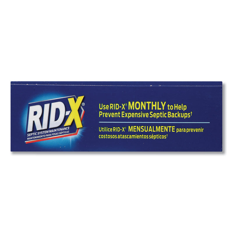 RID-X Septic System Treatment Concentrated Powder, 19.6 oz, 6/Carton