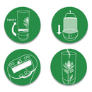 Air Wick Freshmatic Ultra Automatic Pure Refill, Ocean Breeze, 5.89 oz Aerosol Spray, 6/Carton