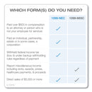 TOPS Four-Part 1099-NEC Continuous Tax Forms, 8.5 x 11, 2/Page, 24/Pack