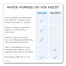 TOPS Five-Part 1099-NEC Online Tax Kit, 8.5 x 11, 3/Page, 24/Pack