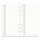 AT-A-GLANCE Lined Notes Pages for Planners/Organizers, 6.75 x 3.75, White Sheets, Undated
