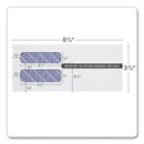 TOPS 1099 Double Window Envelope, Commercial Flap, Self-Adhesive Closure, 3.75 x 8.75, White, 24/Pack