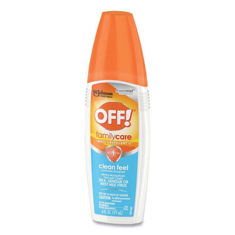 OFF! FamilyCare Unscented Spray Insect Repellent, 6 oz Spray Bottle