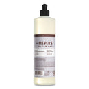 Mrs. Meyer's Dish Soap, Lavender Scent, 16 oz Bottle, 6/Carton