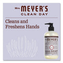 Mrs. Meyer's Clean Day Liquid Hand Soap, Lavender, 12.5 oz, 6/Carton