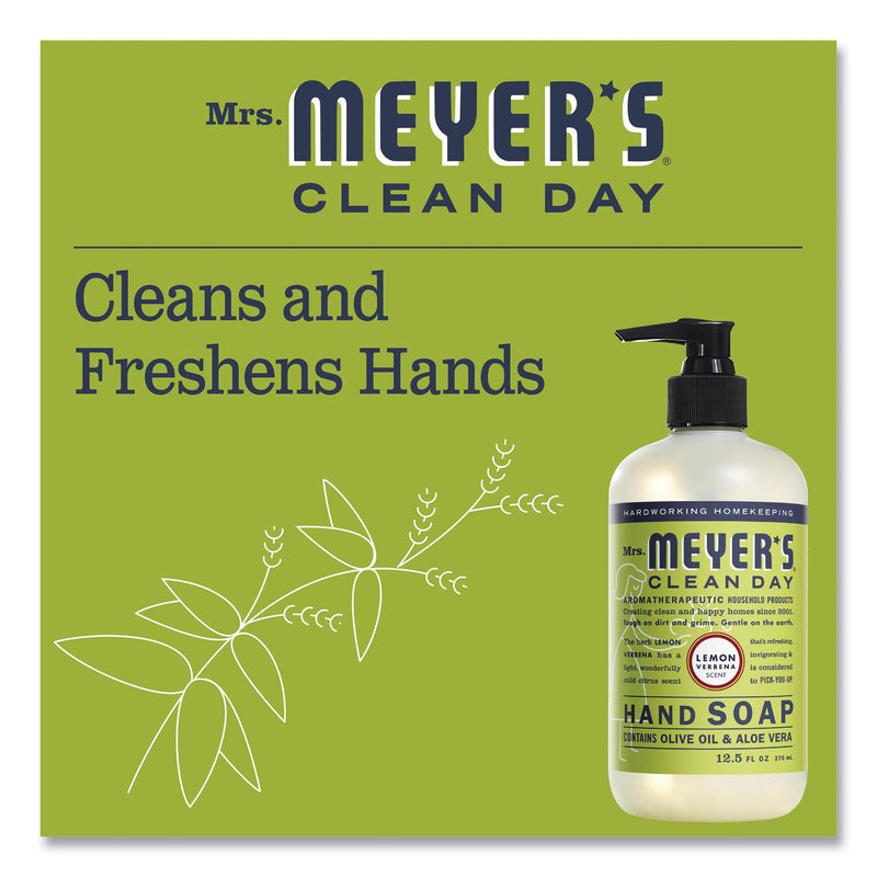 Mrs. Meyer's Clean Day Liquid Hand Soap, Lemon Verbena, 12.5 oz