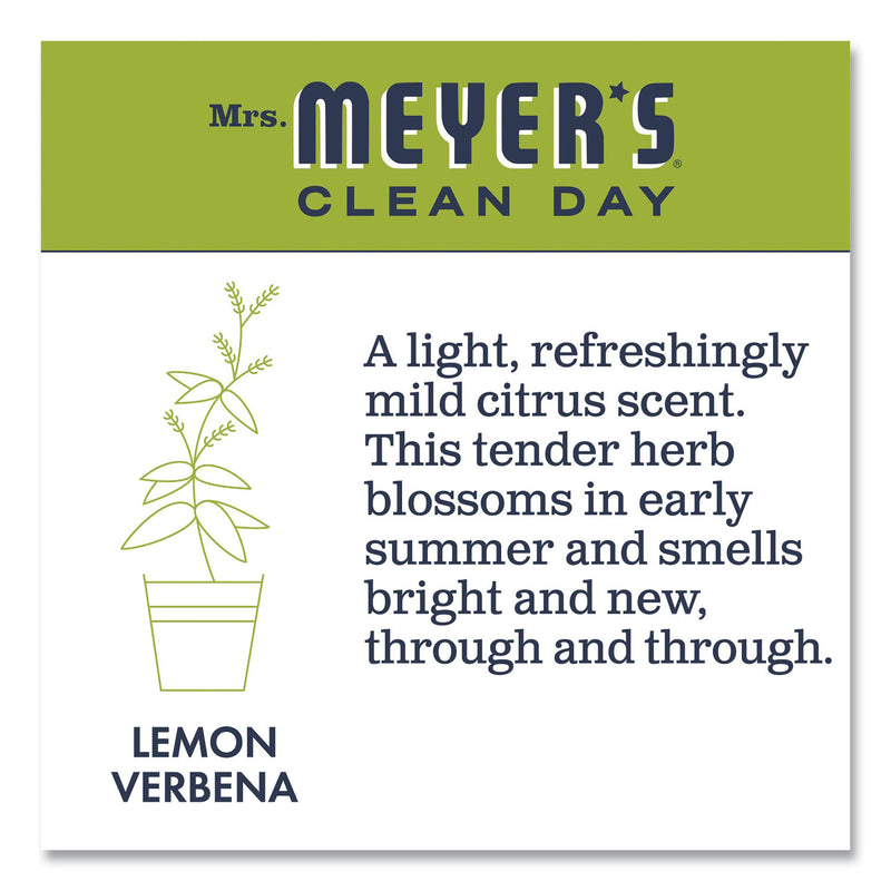 Mrs. Meyer's Clean Day Liquid Hand Soap, Lemon, 33 oz, 6/Carton