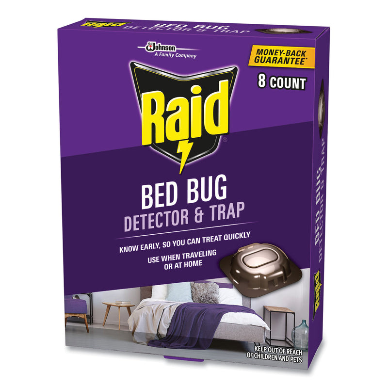 Raid Bed Bug Detector and Trap, 17.5 oz Aerosol Spray, 6/Carton