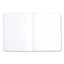 Mead Square Deal Composition Book, 3 Subject, Wide/Legal Rule, Black Cover, 9.75 x 7.5, 100 Sheets, 12/Pack