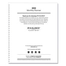 AT-A-GLANCE Monthly Planner Refill, 11 x 9, White Sheets, 12-Month (Jan to Dec): 2023