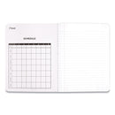Mead Square Deal Composition Book, 3 Subject, Wide/Legal Rule, Black Cover, 9.75 x 7.5, 100 Sheets, 12/Pack