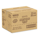 Dart Solo Party Plastic Cold Drink Cups, Slip-Resistant Grip, 18 oz, Red, 20/Bag, 12 Bags/Carton