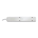 APC SurgeArrest Surge Protector, 6 AC Outlets, 3 ft, 1,020 J, White
