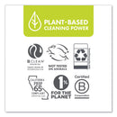 Boulder Clean Disinfectant Cleaner, Lemon Scent, 128 oz Bottle, 4/Carton