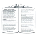 Boulder Clean Disinfectant Cleaner, Lemon Scent, 128 oz Bottle, 4/Carton