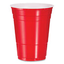 Dart Solo Party Plastic Cold Drink Cups, 16 oz, Red, 288/Carton