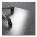 Floortex Cleartex Ultimat Polycarbonate Chair Mat for Low/Medium Pile Carpet, 48 x 79, Clear