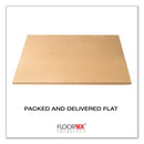 Floortex Cleartex Advantagemat Phthalate Free PVC Chair Mat for Hard Floors, 53 x 45, Clear