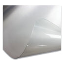Floortex Cleartex Advantagemat Phthalate Free PVC Chair Mat for Hard Floors, 53 x 45, Clear