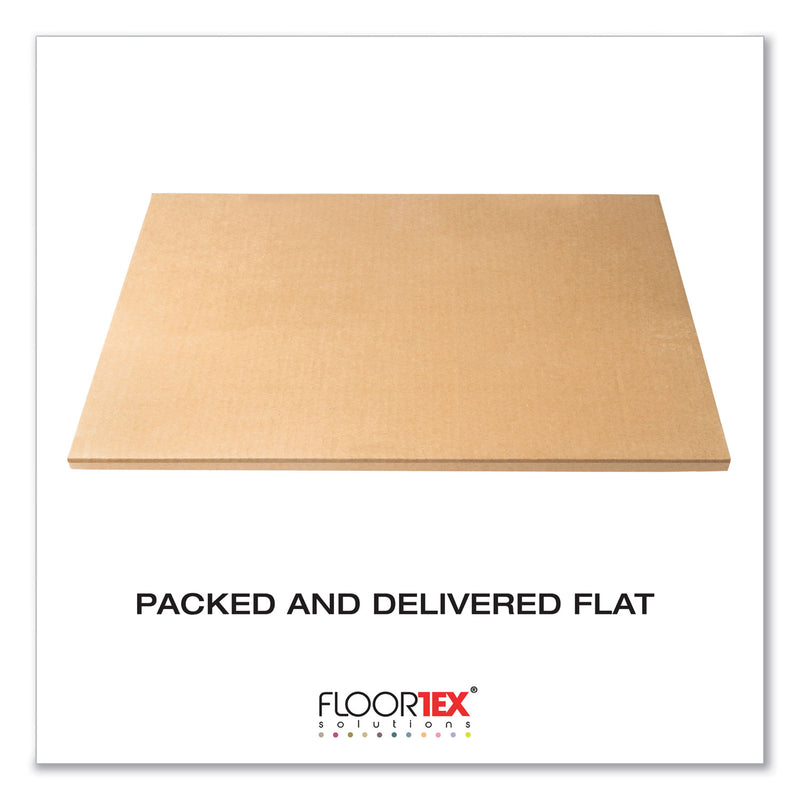 Floortex Cleartex Advantagemat Phthalate Free PVC Chair Mat for Low Pile Carpet, 53 x 45, Clear