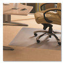 Floortex Cleartex Advantagemat Phthalate Free PVC Chair Mat for Low Pile Carpet, 60 x 48, Clear