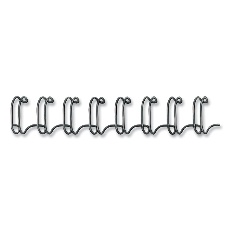 Fellowes Wire Bindings, 1/2" Diameter, 100 Sheet Capacity, Black, 25/Pack