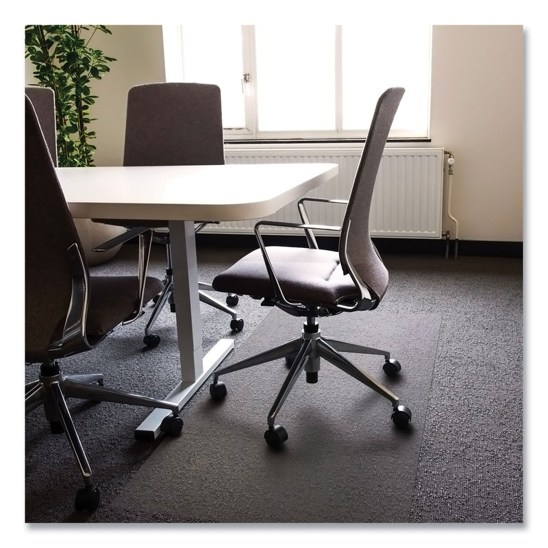 Floortex Cleartex Ultimat XXL Polycarb Square Office Mat for Carpets, 59 x 79, Clear