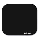 Fellowes Polyester Mouse Pad, 9 x 8, Black