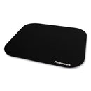 Fellowes Polyester Mouse Pad, 9 x 8, Black