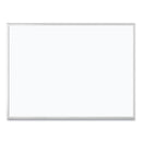 U Brands Magnetic Dry Erase Board with Aluminum Frame, 48 x 36, White Surface, Silver Frame