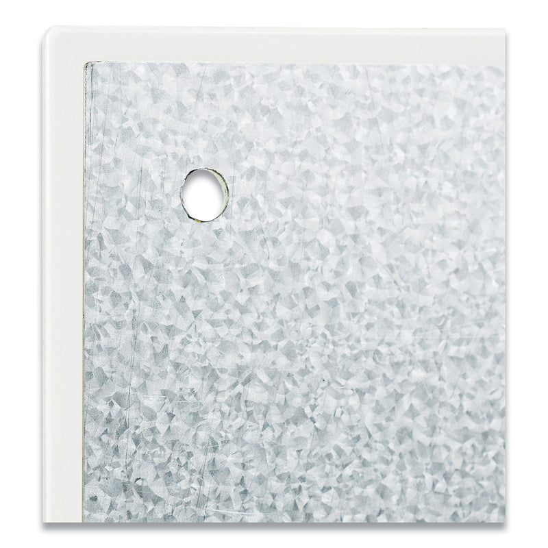 U Brands Glass Dry Erase Board, 48 x 36, White Surface